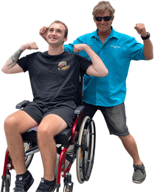 man-on-wheelchair